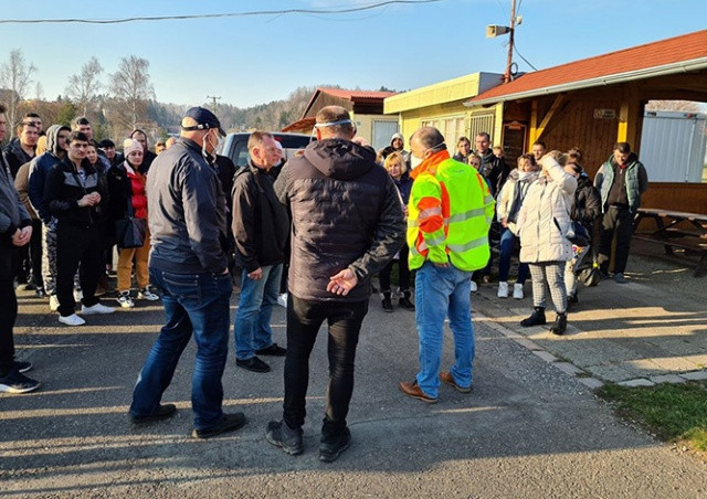 Мэрия чешского города приютила украинцев, застрявших на польской границе