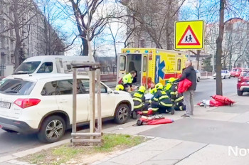 В Праге водитель сбил на пешеходном переходе мать с двумя детьми